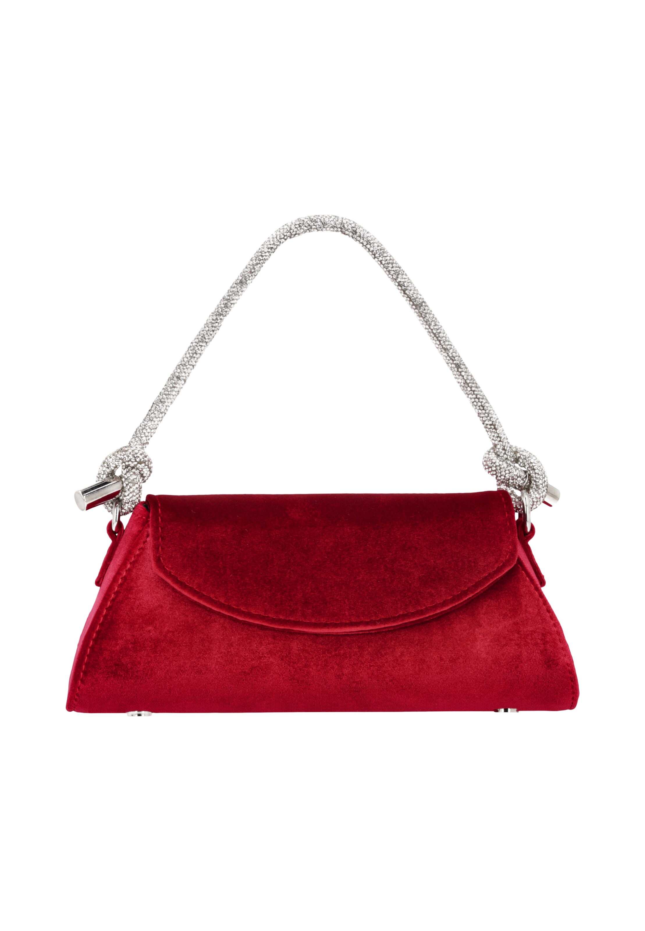 faina Clutch in Rood: voorkant