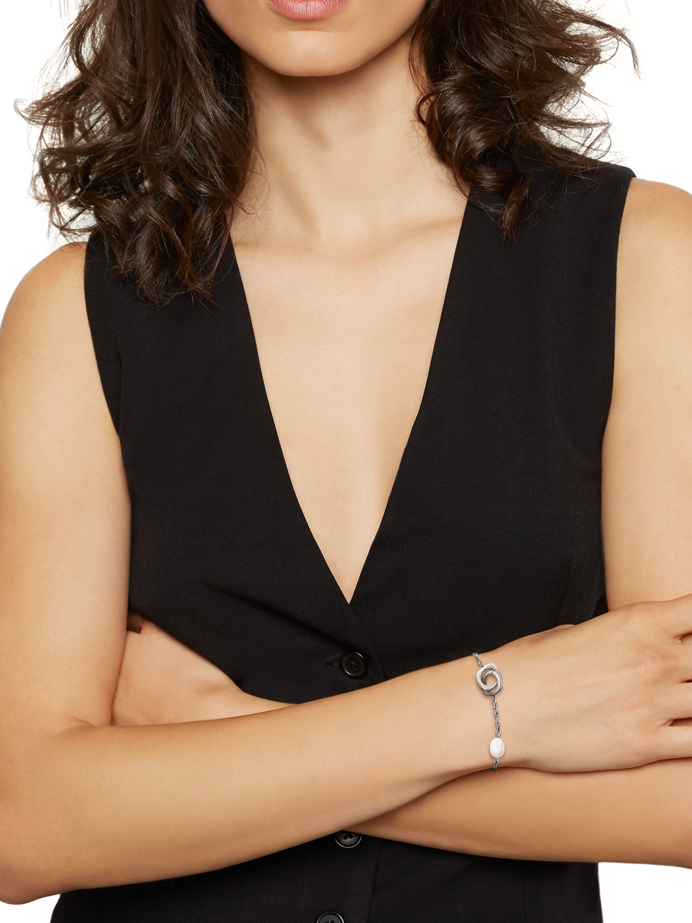 Braccialetto di Breil in argento: frontale