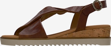 smėlio GABOR Sandalai: priekis