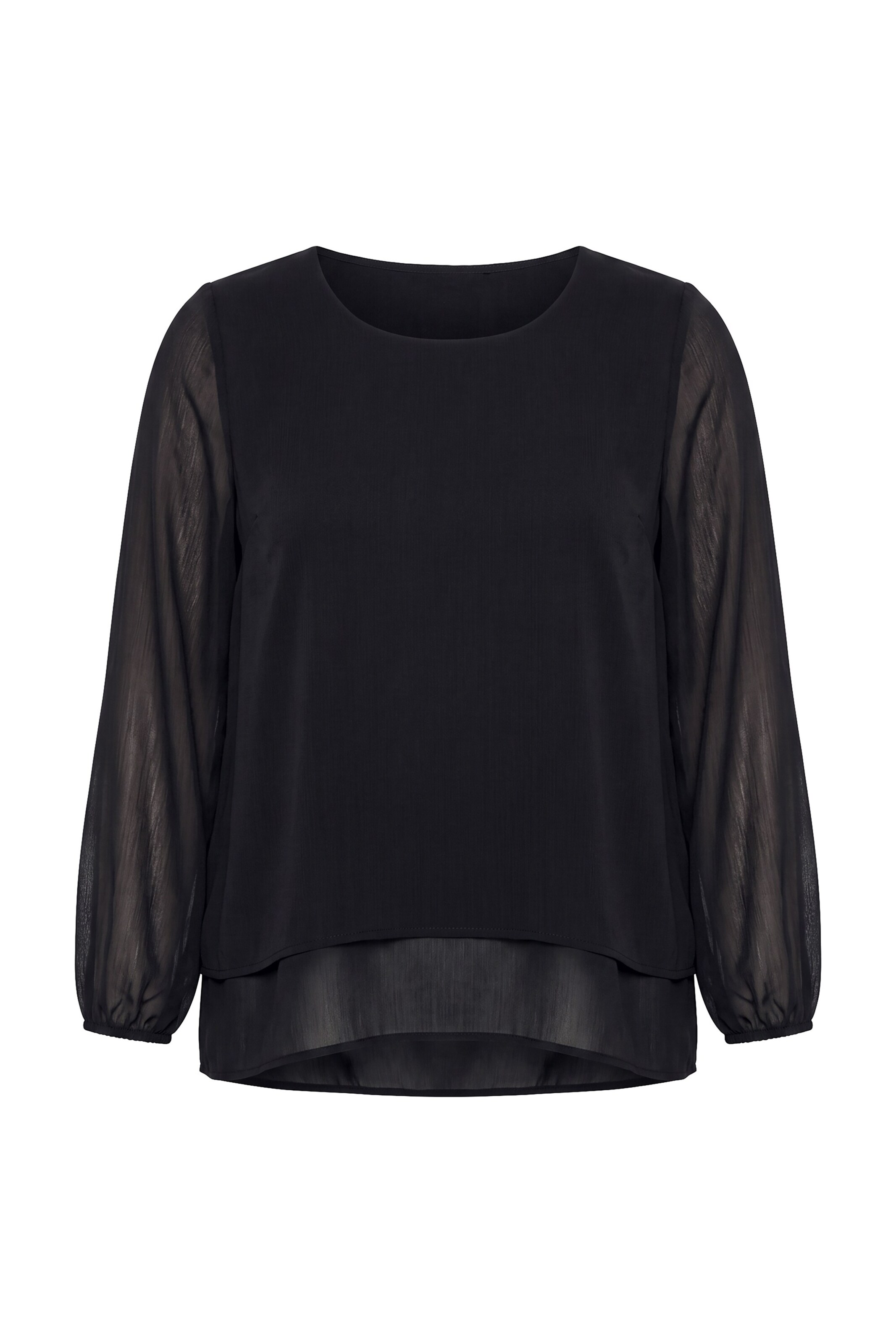 MIAMODA Shirt in Zwart: voorkant