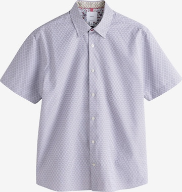 Next Regular Fit Hemd in Lila: Vorderseite