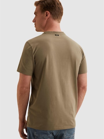 T-Shirt 'T-shirt with badge' VANGUARD en marron