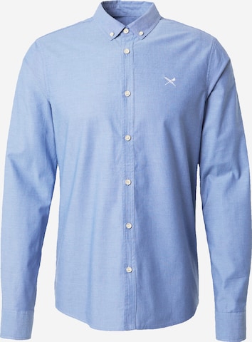 Chemise 'Samuel' Iriedaily en bleu : devant