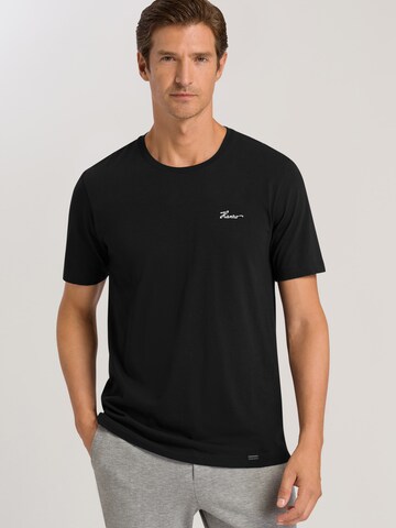 Hanro T-Shirt ' Living Shirts ' in Schwarz: Vorderseite