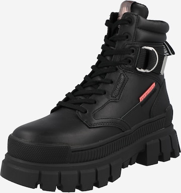 Palladium Lace-Up Ankle Boots 'Revolt Sport Ranger' in Black: front