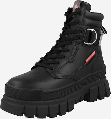 Palladium - Botines con cordones 'Revolt Sport Ranger' en negro: frente