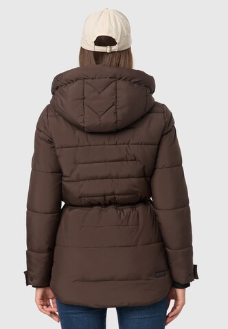 MARIKOO Weatherproof jacket 'Akumaa' in Brown
