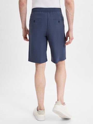 Finshley & Harding London Regular Pants 'Crossy' in Blue