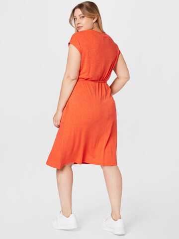 Vero Moda Curve Dress 'JUNE' in Red