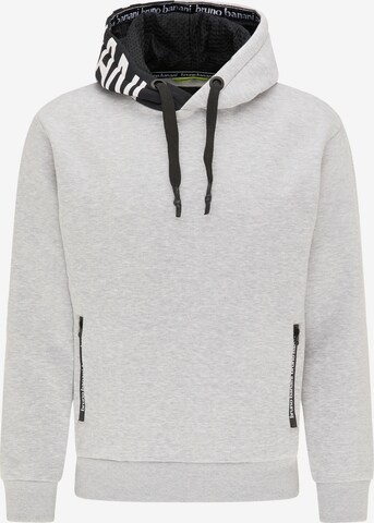 BRUNO BANANI Sweatshirt 'Reed' in Grey: front