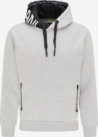 BRUNO BANANI Sweatshirt 'Reed' in Grijs: voorkant