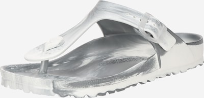 Šlepetės per pirštą 'Gizeh' iš BIRKENSTOCK, spalva – pilka / balta, Prekių apžvalga