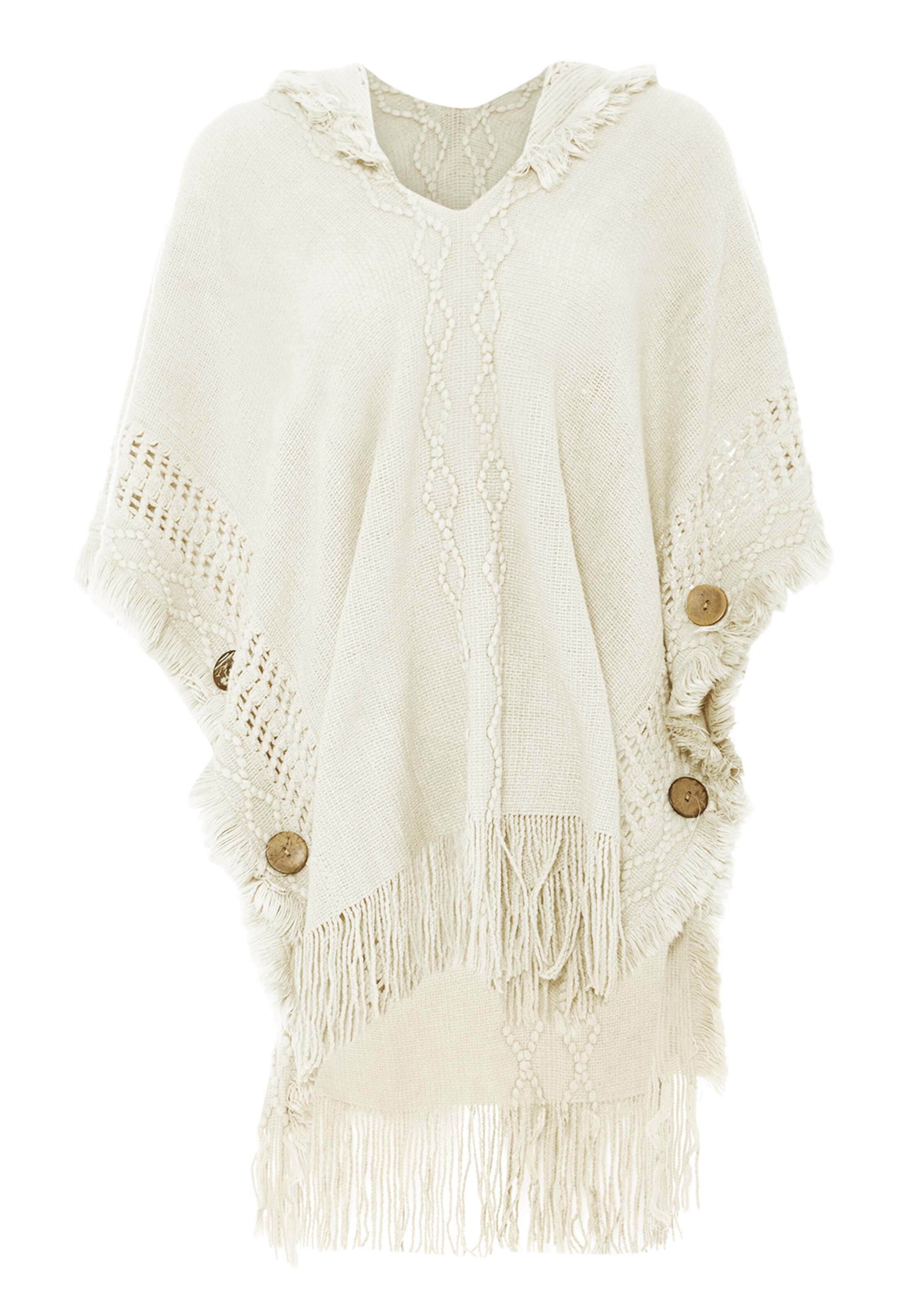 Gaya Poncsó - bézs: elől