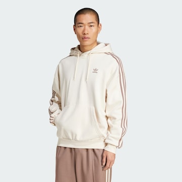 Sweat-shirt ADIDAS ORIGINALS en blanc : devant