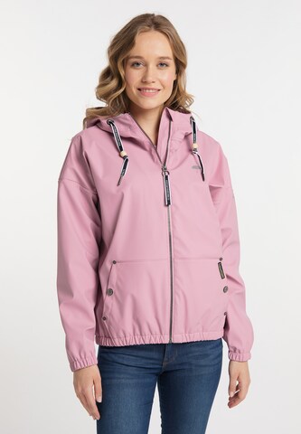 Schmuddelwedda Between-season jacket in Pink: front