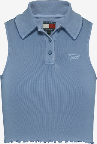 Top di Tommy Jeans in blu: frontale