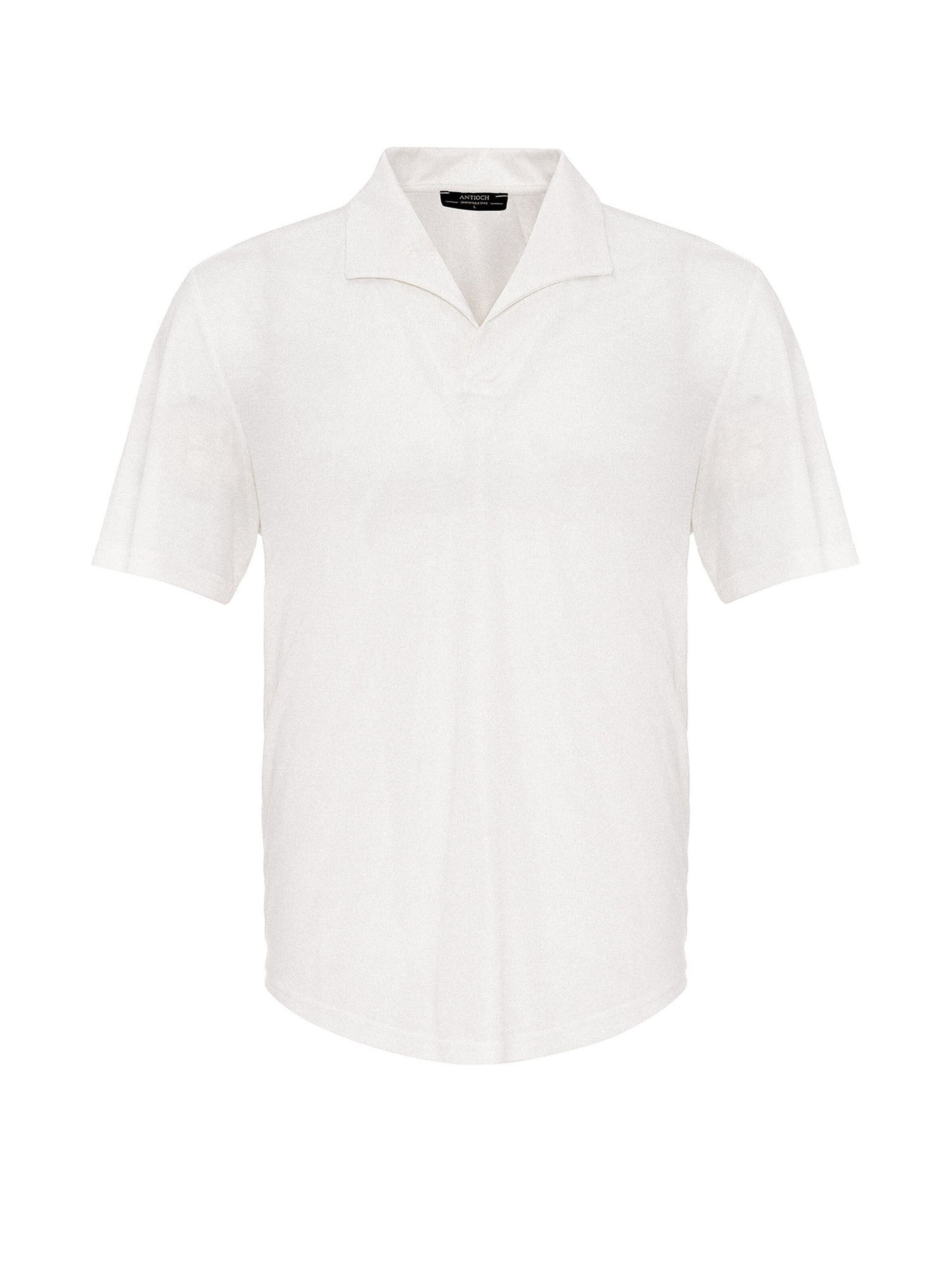 Antioch Majica | bela barva: sprednja stran