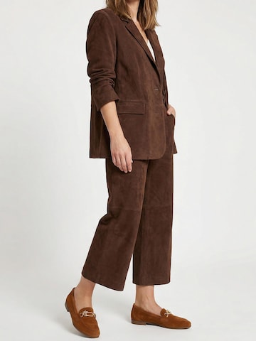 VENEZIA Moccasins in Brown: front