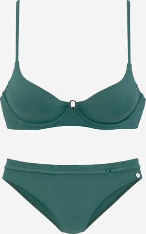 LASCANA Bikini in Grün: predná strana