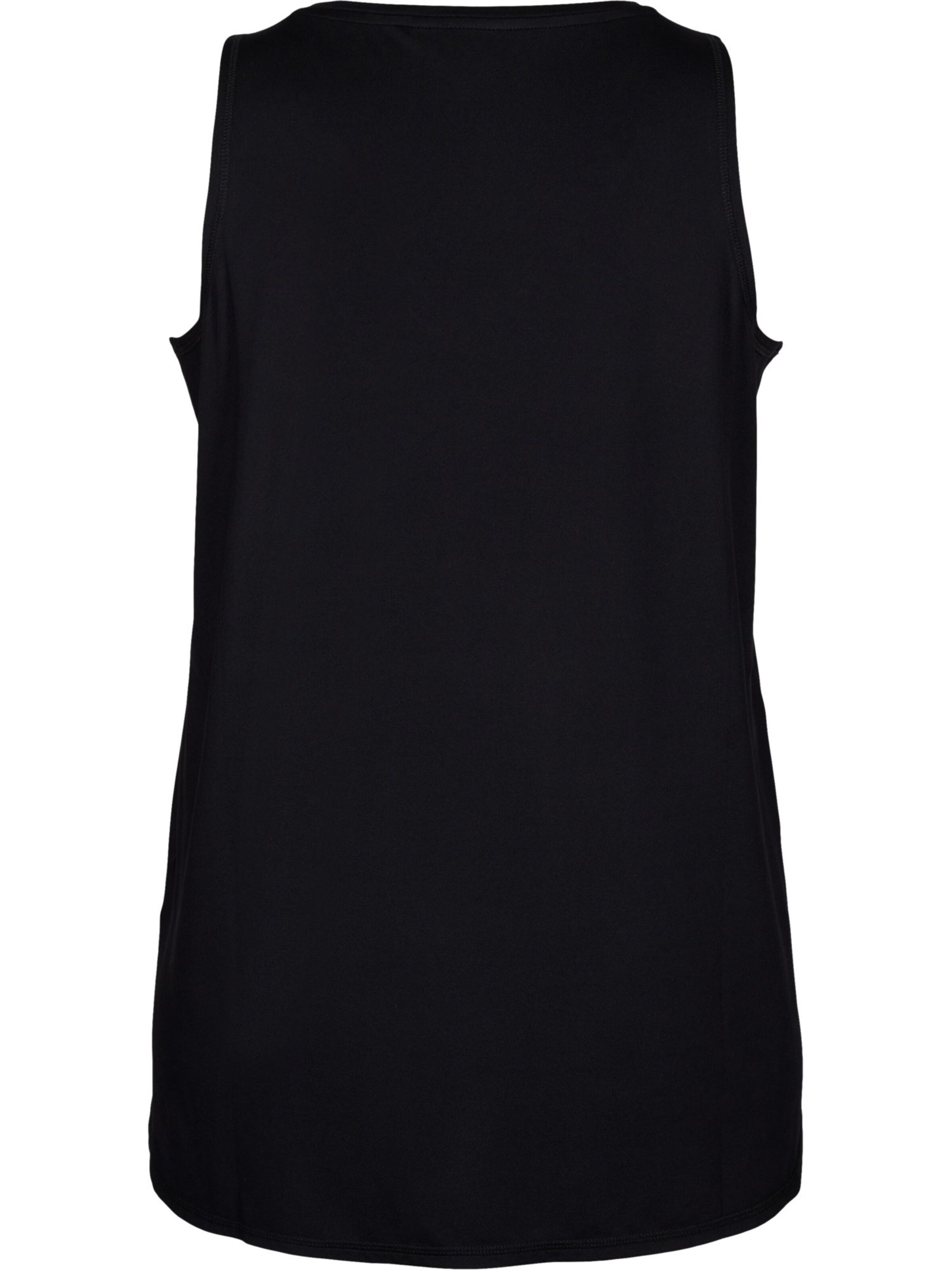 Active by Zizzi - Top deportivo 'ABASIC' en negro