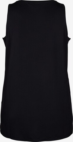 Active by Zizzi Sports Top 'ABASIC' in Black