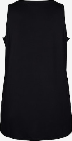 Active by Zizzi Sporttop 'ABASIC' in Schwarz