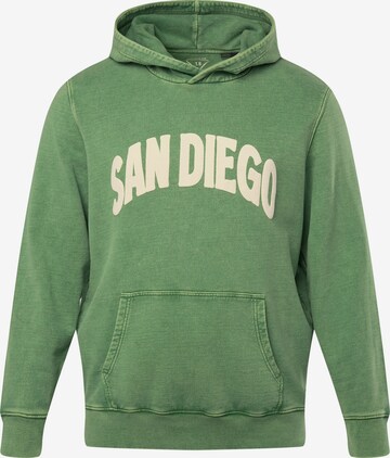 JP1880 Sweatshirt in Groen: voorkant