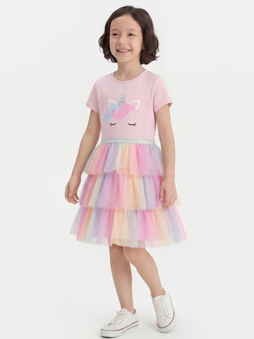 Lindex Платье в Ярко-розовый: спереди