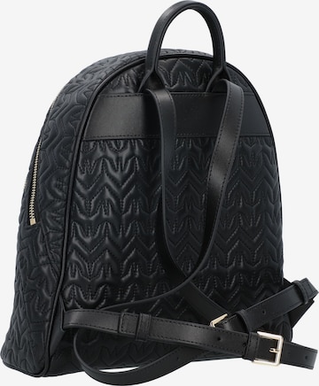 PATRIZIA PEPE Backpack 'Fly Monogram Matelassè' in Black