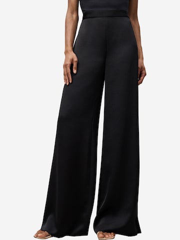 Loosefit Pantalon Adolfo Dominguez en noir : devant