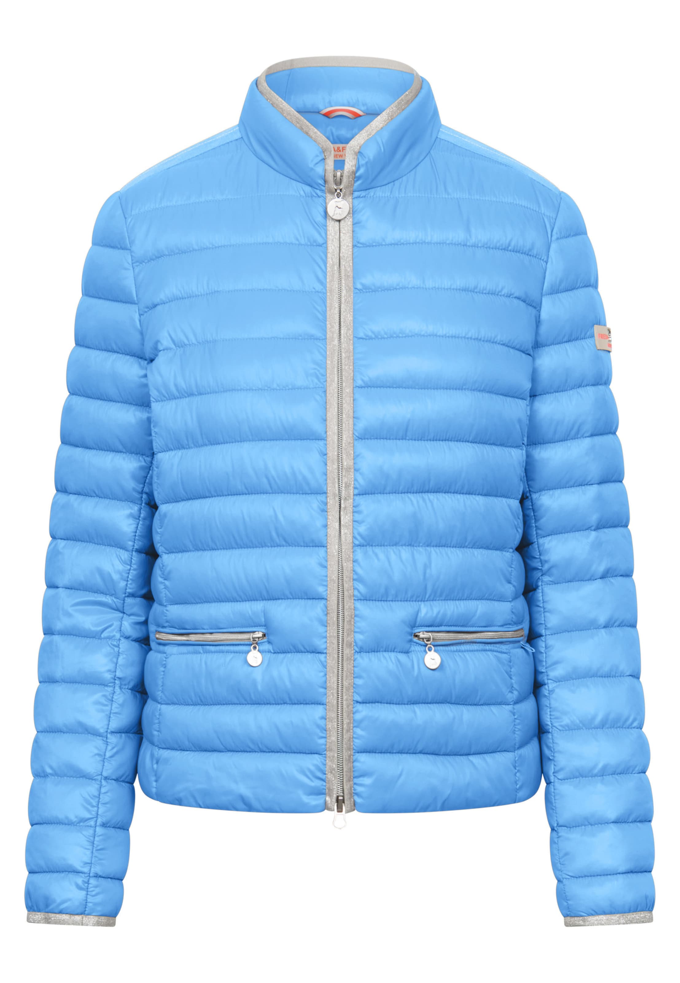 Frieda & Freddies NY Between-Season Jacket 'Sister Judy' in Blue: front