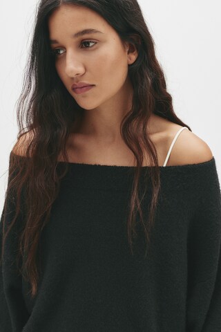 Pull-over Pull&Bear en noir