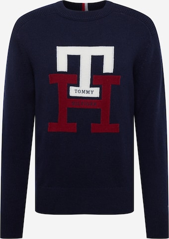 TOMMY HILFIGER Πουλόβερ σε μπλε: μπροστά