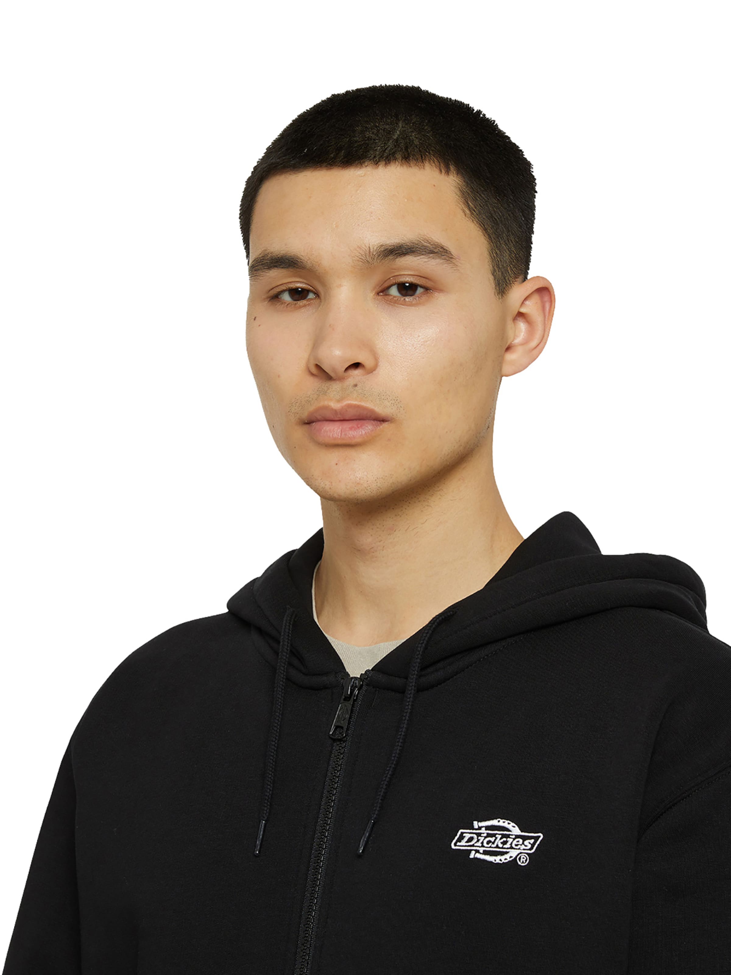 DICKIES Bluza rozpinana 'SUMMERDALE' w kolorze czarny