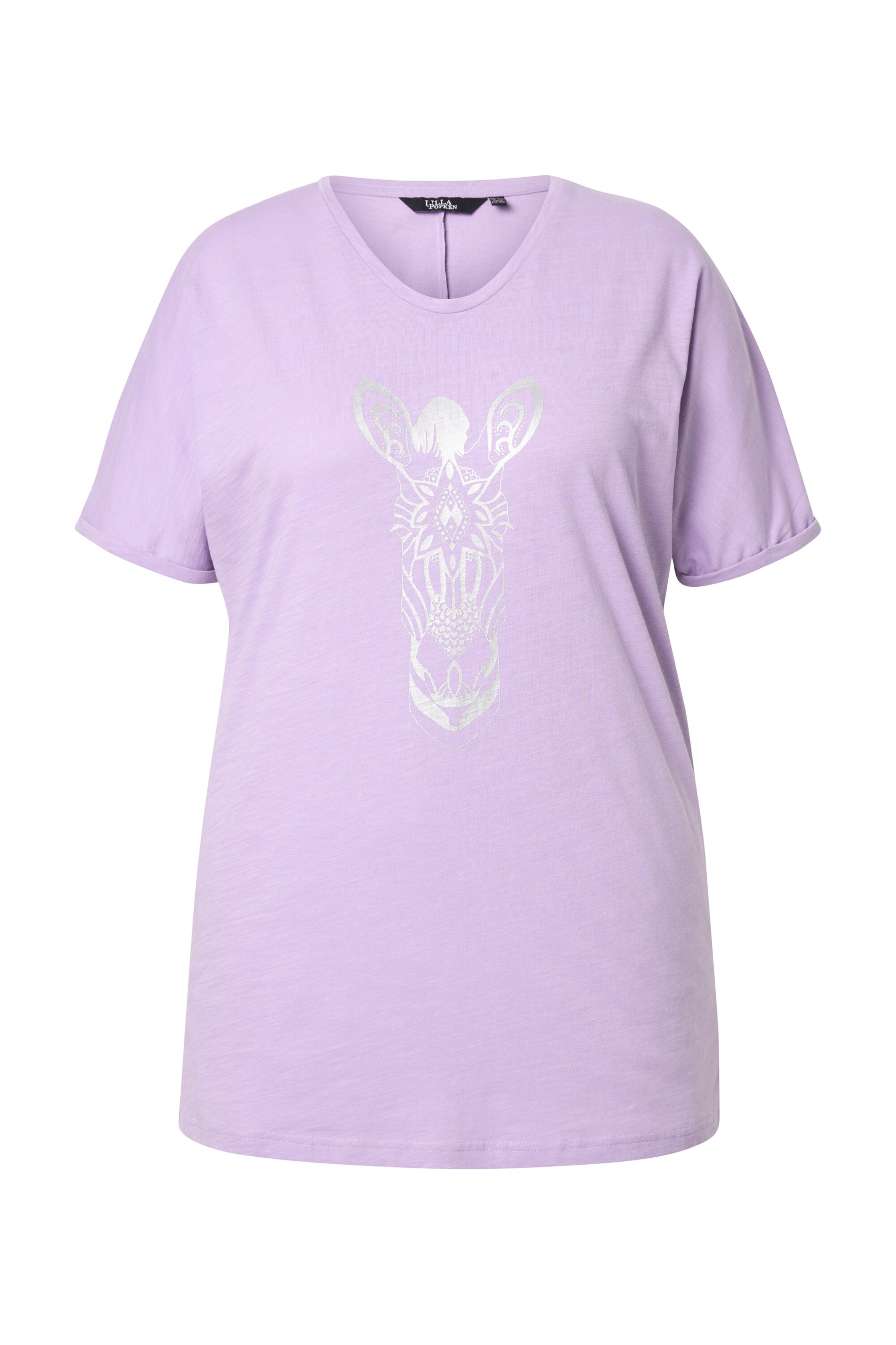 Ulla Popken Shirt in Purple: front