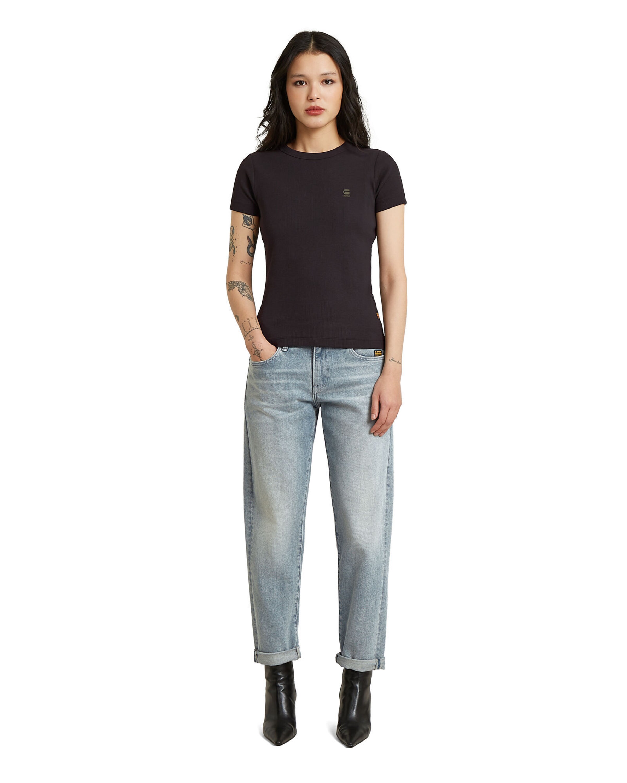 G-STAR Loosefit Jeans 'Kate Boyfriend Jeans' in Grijs
