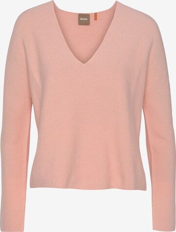 BOSS Orange Pullover 'Ferona' in Pink: predná strana