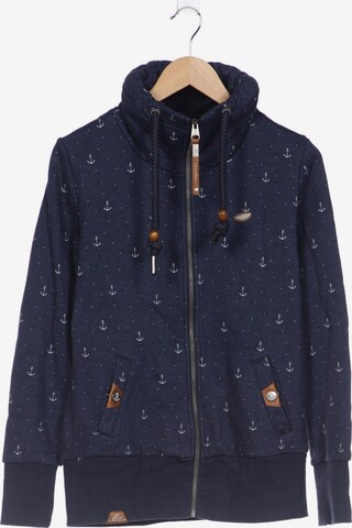 Ragwear Sweatshirt & Zip-Up Hoodie in M in Blue: front