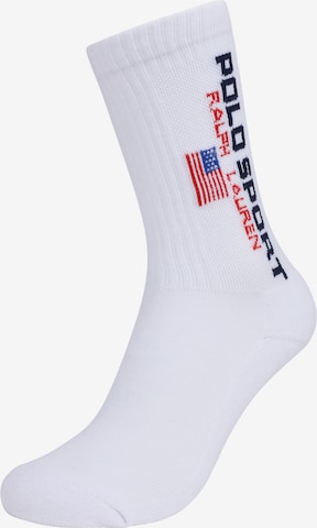 Polo Ralph Lauren Ponožky - biela: predná strana