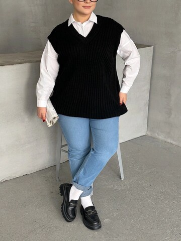 Pull-over Stil Diva en noir