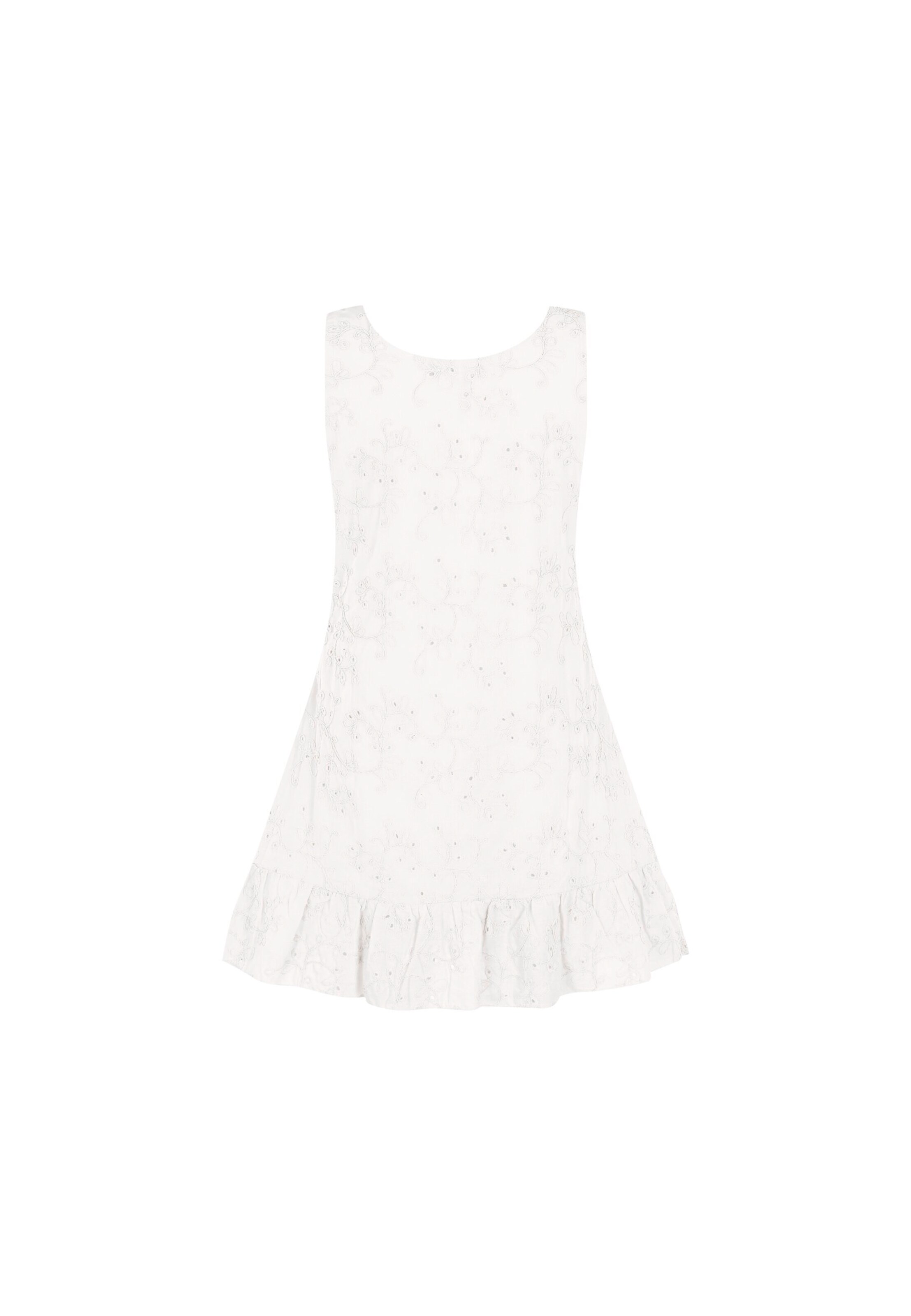 FRESHLIONS Minikleid 'Avery' in Weiß