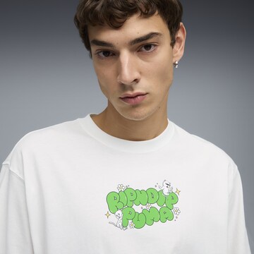 PUMA T-Shirt 'Puma x Ripndip' in Weiß