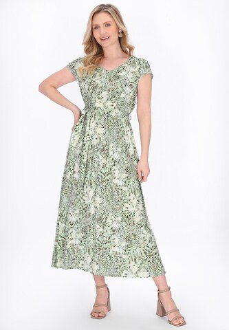Usha - Vestido 'Casual' em verde: frente