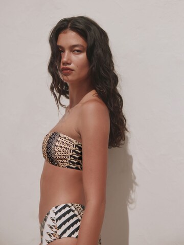 Next Bandeau Bikinitop in Bruin