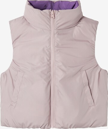 Gilet 'MAMBO' di NAME IT in lilla: frontale