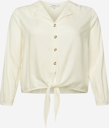 ABOUT YOU Curvy Blouse 'Lexa' in Wit: voorkant