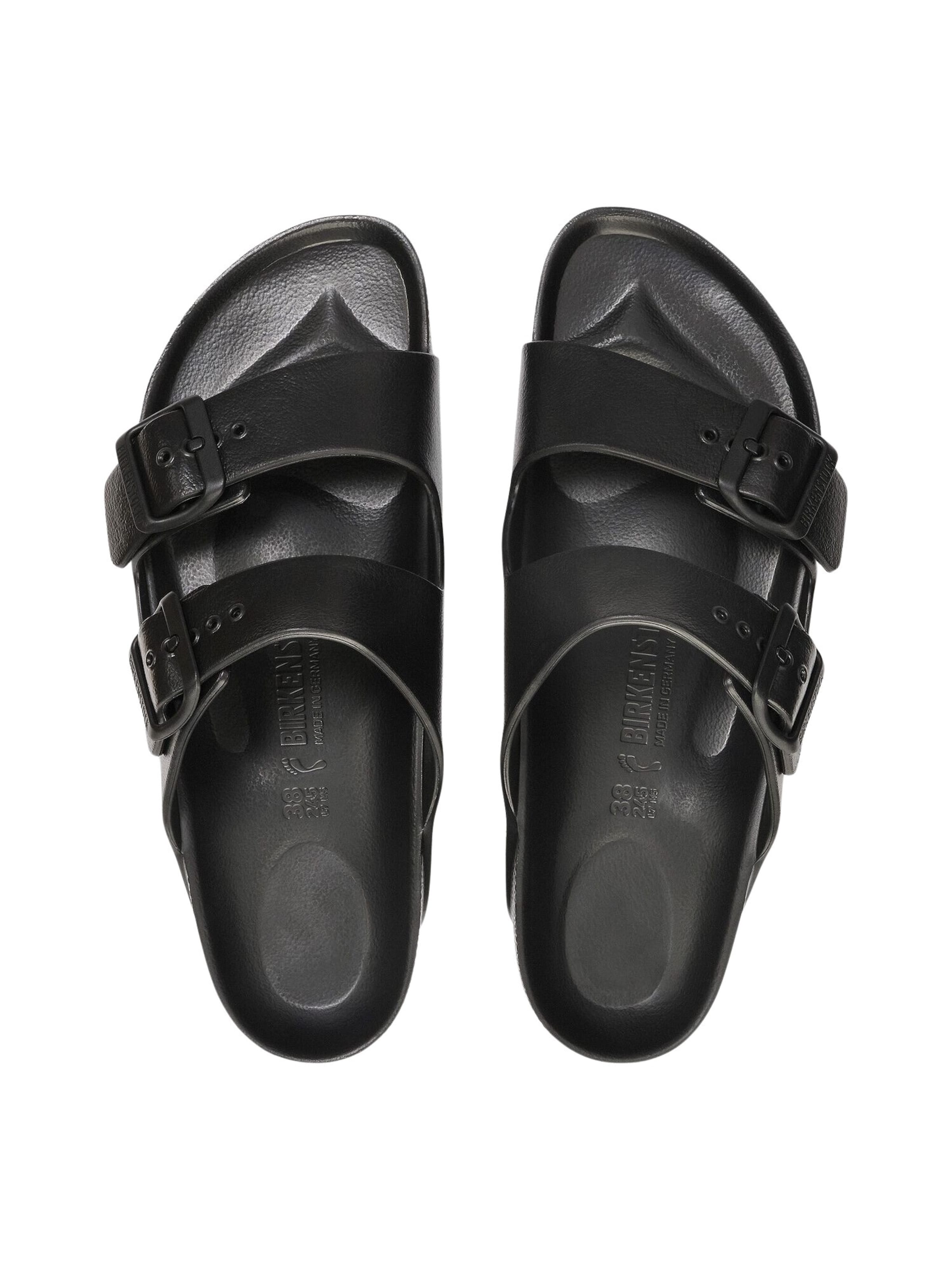 BIRKENSTOCK Пантолеты 'Arizona EVA' в Черный: спереди