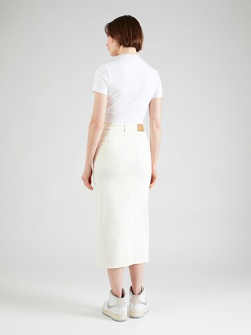 Jupe 'VERI' VERO MODA en blanc