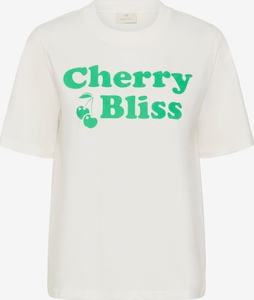 Kaffe Shirt 'KACherie' in Wit: voorkant