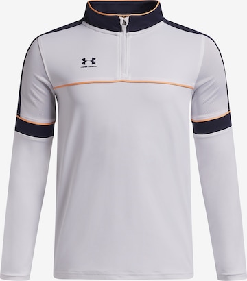 UNDER ARMOUR Functioneel shirt 'Challenger' in Wit: voorkant